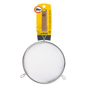COLADOR 20 CM ACERO INOXIDABLE CLÁSICA ILKO
