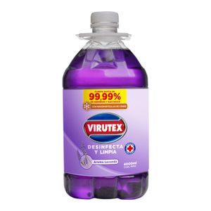 LIMPIADOR MULTI-SUPERFICIES DESINFECTANTE 4000 ML LAVANDA CON NANOPARTÍCULAS DE COBRE