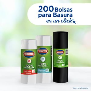 Pack 200 Bolsas para Basura en un sólo click