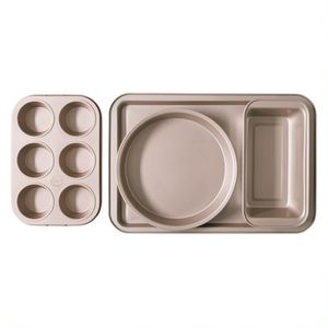 Set 4 Moldes Antiad Herentes Silver Gold