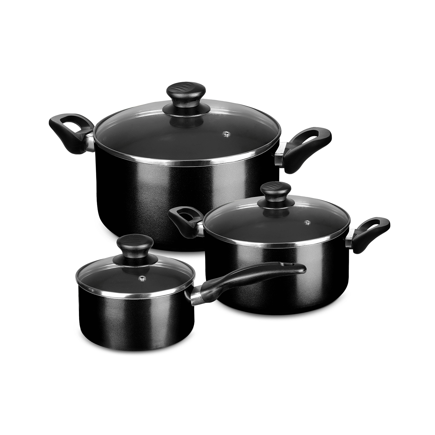 Juego Bateria de Cocina Ollas Tramontina 6 Piezas Hogar Cocina