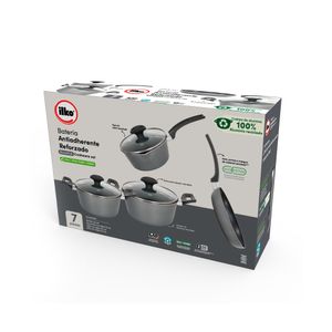 BATERIA ALUMINIO 1.8 AMTIHADHERENTE  7 PZS EVERYDAY